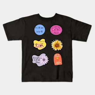 Depression Stickers for Mental Health Kids T-Shirt